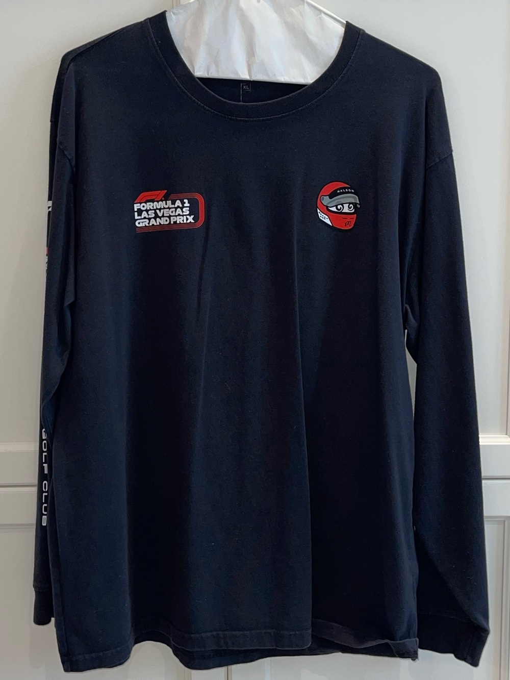 Malbon Formula 1 Las Vegas Grand Prix long sleeve tee
